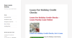 Desktop Screenshot of easyloansonlinez.com
