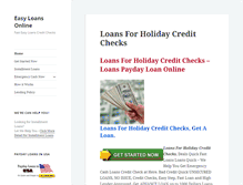 Tablet Screenshot of easyloansonlinez.com